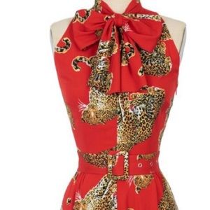 Trashy Diva Trolley Dress My Pet Leopard Size 0